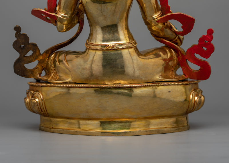 Green Tara Graceful Figure | Experience Divine Grace and Compassion