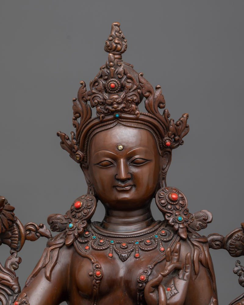 green-tara-oxidized-figure