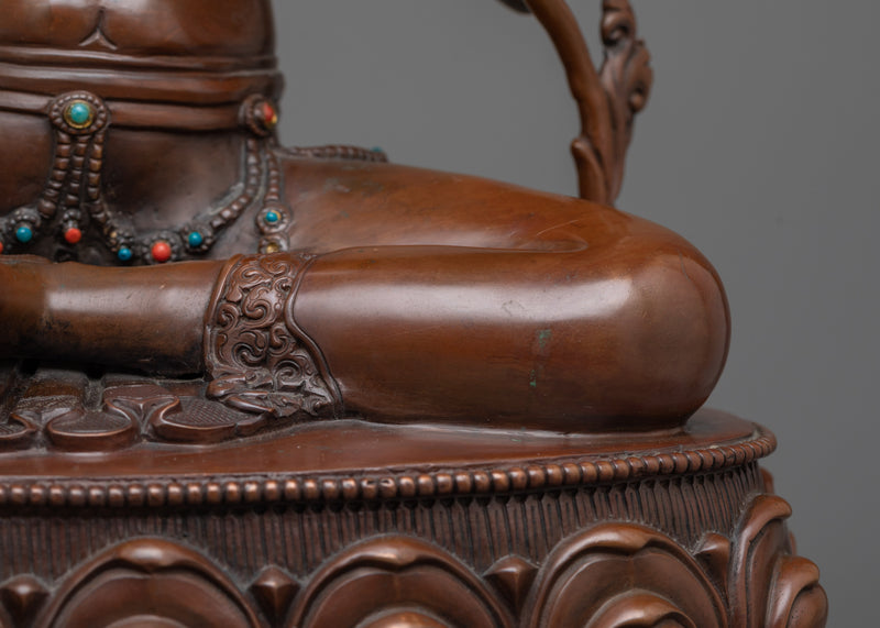 Green Tara Oxidized Figure Statue | Embrace Compassionate Protection