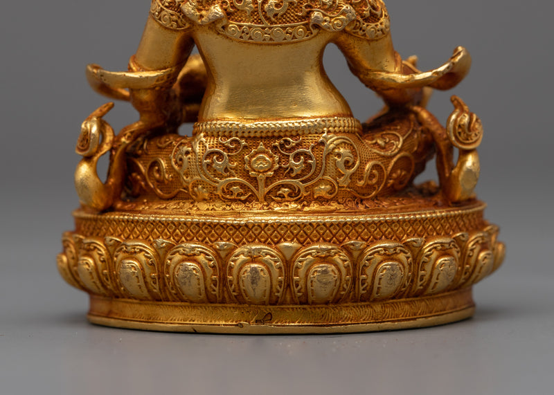 Machine-Molded Dzambhala Statue | Wealth Deity of Vajrayana Buddhism