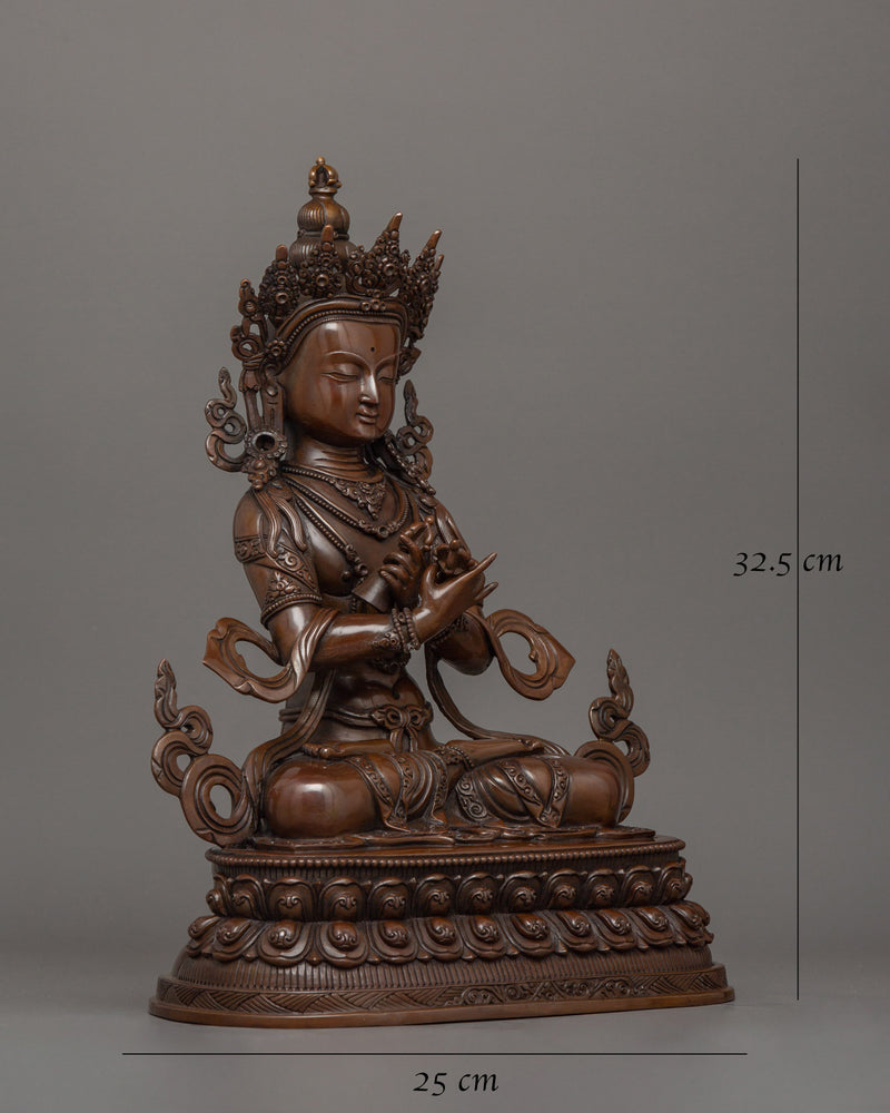 Buddhist Hand-Carved Vajradhara