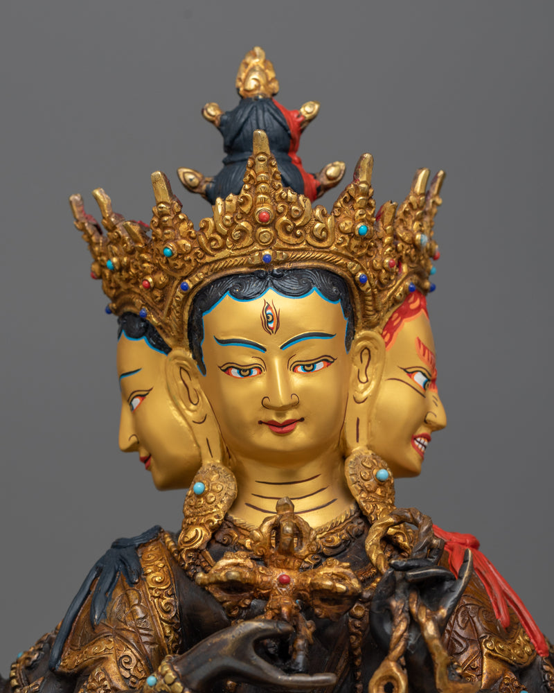 Namgyalma Statue 14.6 Inche | Fine Sculpture of deity for long life and purification