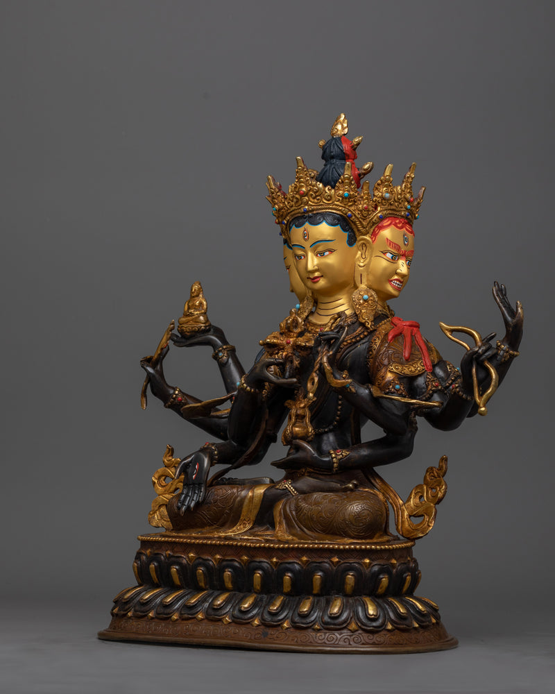 Namgyalma Statue 14.6 Inche | Fine Sculpture of deity for long life and purification