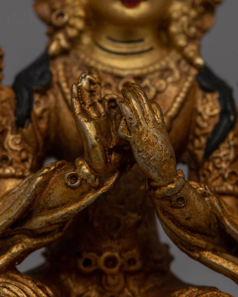 Small Maitreya Buddha Statue | Molded by Machine, Future Buddha