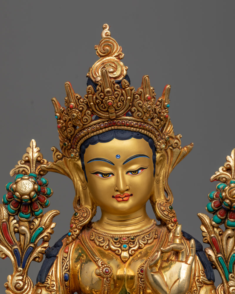 Mother arya green tara