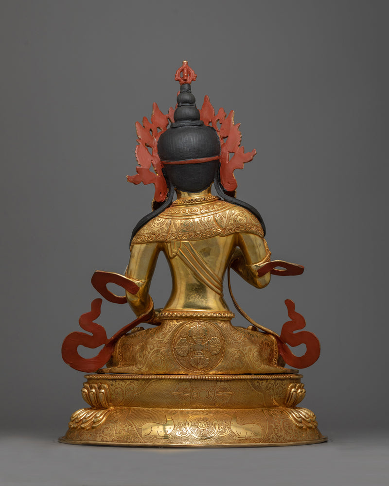 Majestic Primordial Buddha Vajrasattva Sculpture | Traditionally Handcrafted in Nepal