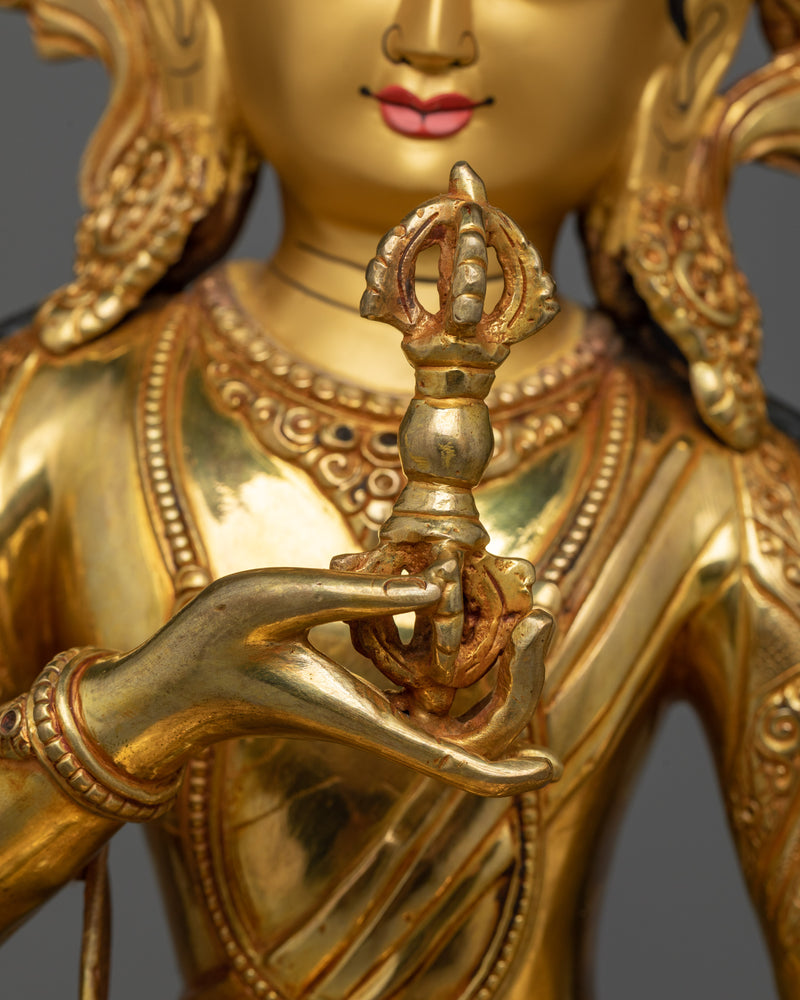 Majestic Primordial Buddha Vajrasattva Sculpture | Traditionally Handcrafted in Nepal