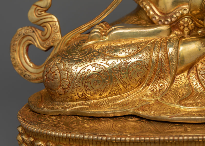 Majestic Primordial Buddha Vajrasattva Sculpture | Traditionally Handcrafted in Nepal