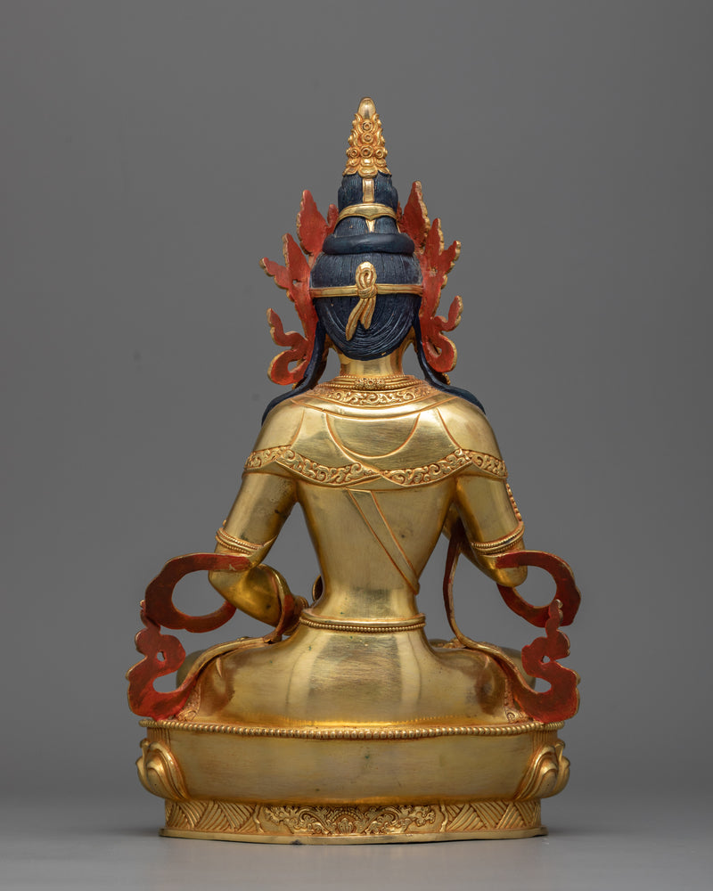 Vajra sattva Gold-Gilded Statue | Ultimate Symbol of Spiritual Awakening