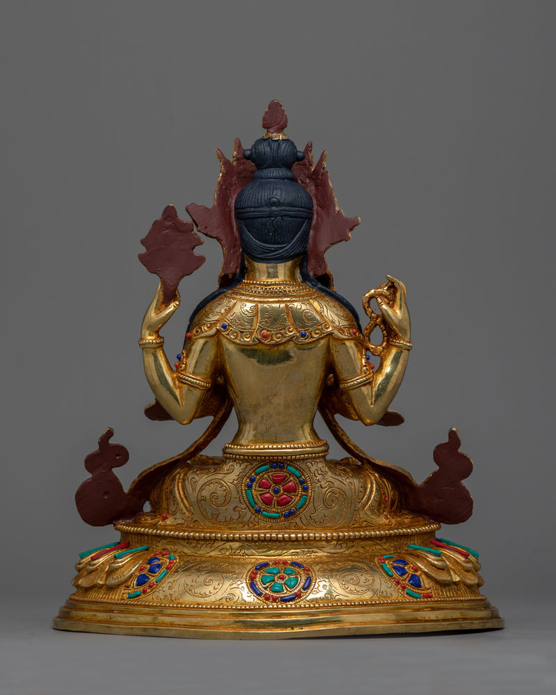 Serene Chenresig Statue | Channel of Divine Compassion