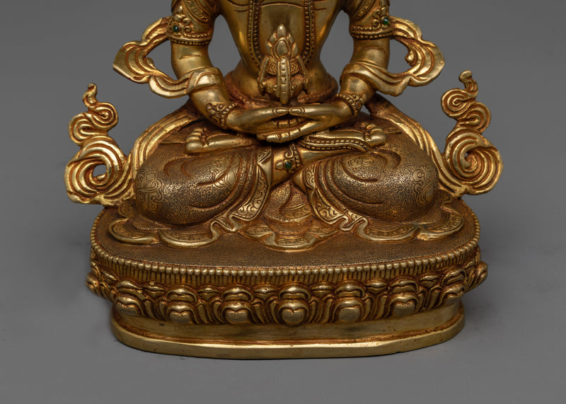 Amitayus Antique Statue | Handcrafted Emblem of Longevity