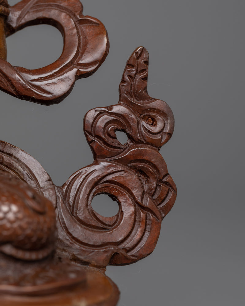 Amitayus Oxidized Copper Statue | Handcrafted Symbol of Longevity