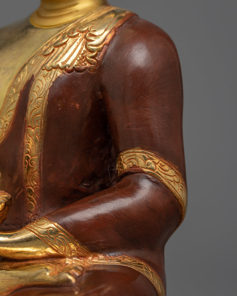 Buddhist Meditation Decor Statue | Medicine Buddha Statue From Nepal Himalayas
