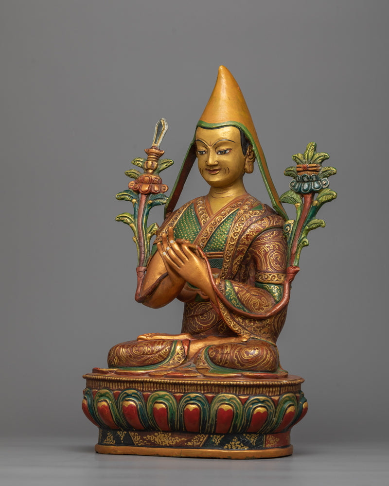 Handcrafted Tsong Khapa Statue