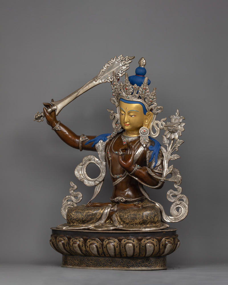 32.5 Inch Manjushri Sculpture