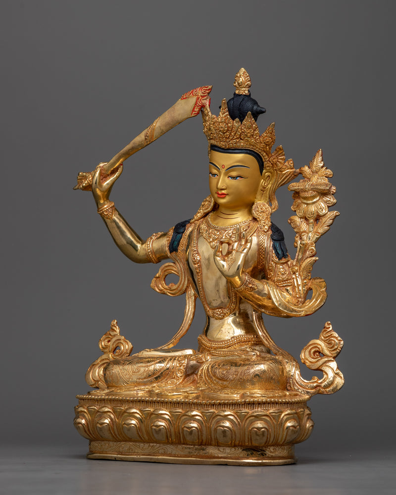 handmade-manjushri-statue