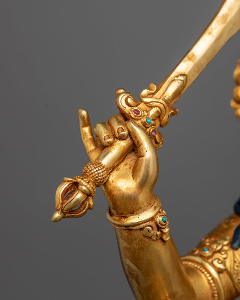 Manjushri: An Insight Wisdom Deity Statue | Sculptural Perfection