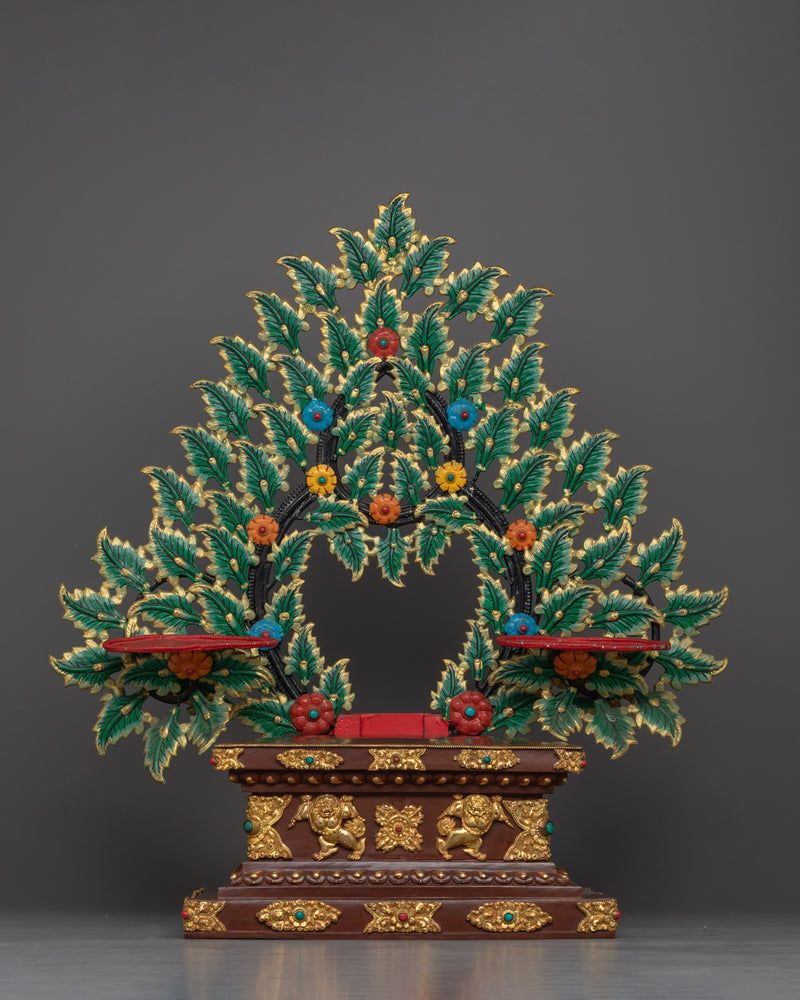 Shakyamuni Buddha with Guru Rinpoche and Chenresig Set | Embodiment of Enlightenment, Wisdom, and Compassion