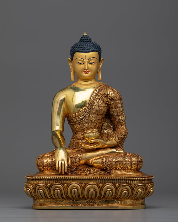 shakyamuni-budha-gold-gilded