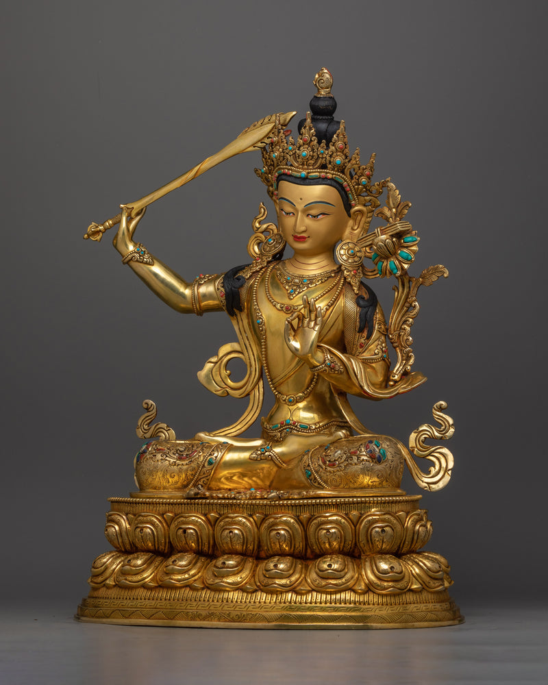 manjushri-adorned-with-gemstone