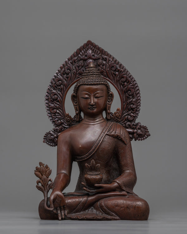 medicine-buddha-oxidized-sculpture