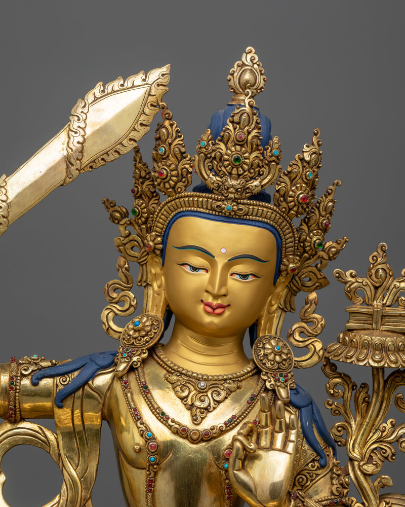 manjushri-gold-gilded