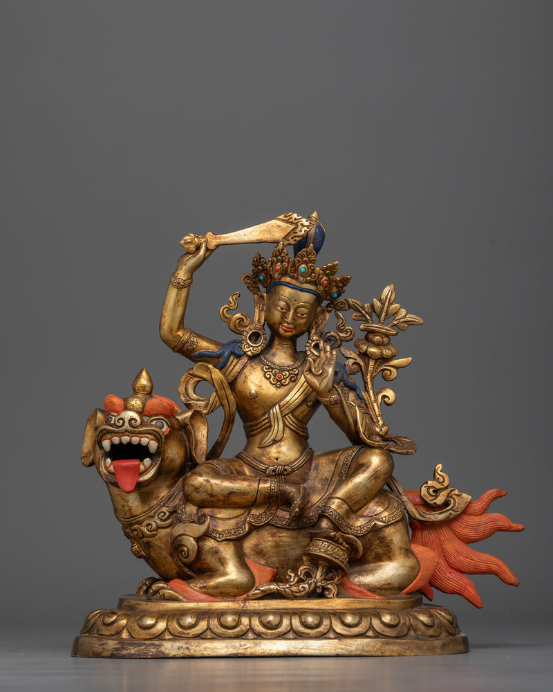 simhanada-manjushri-antique