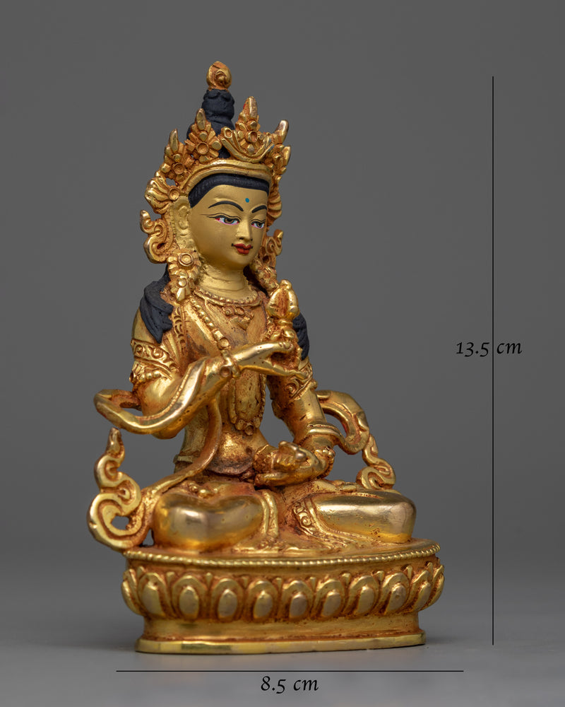 Vajrasattva Gold-Gilded Copper Statue | A Symbol of Purification and Enlightenment