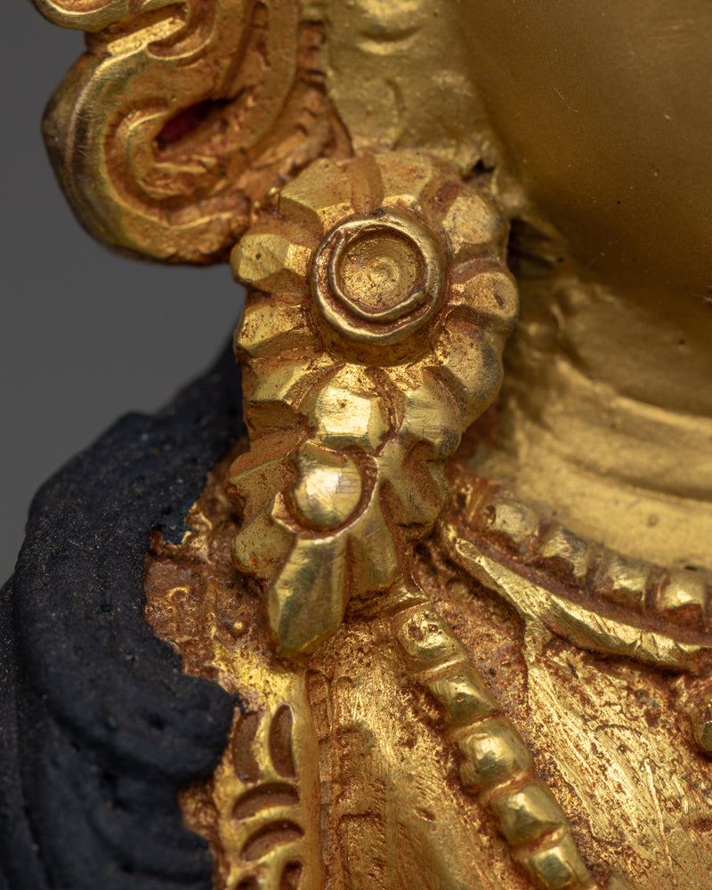 Vajrasattva Gold-Gilded Copper Statue | A Symbol of Purification and Enlightenment