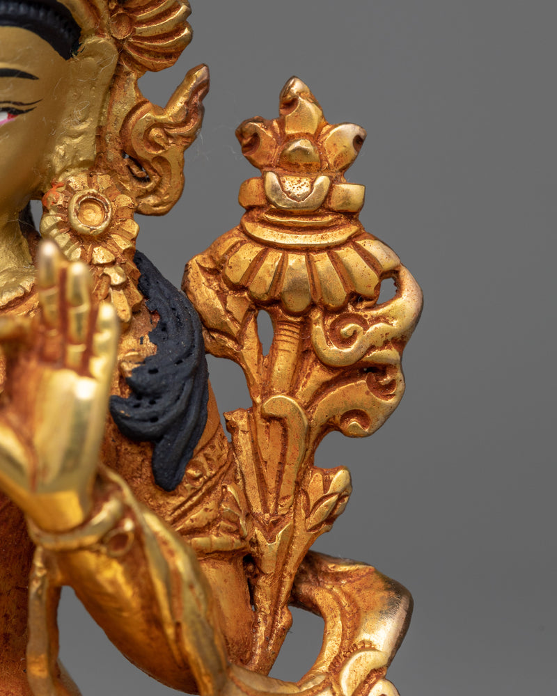 Manjushri Small 12cm Statue | A Symbol of Wisdom and Enlightenment