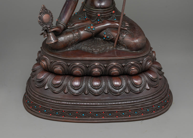 Dukar Beautiful Darken Oxidized Statue | A Symbol of Protection and Serenity