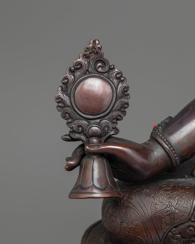 Dukar Beautiful Darken Oxidized Statue | A Symbol of Protection and Serenity