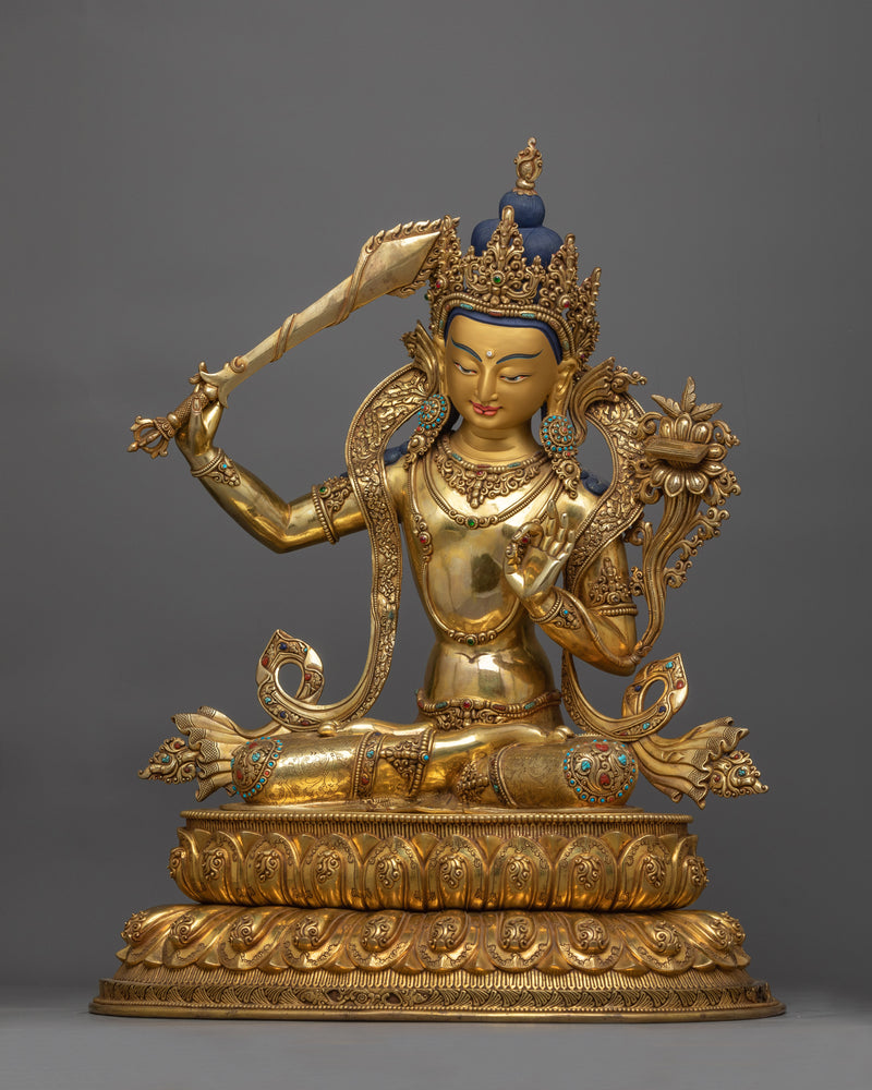 insightful-wisdom-deity-manjushri