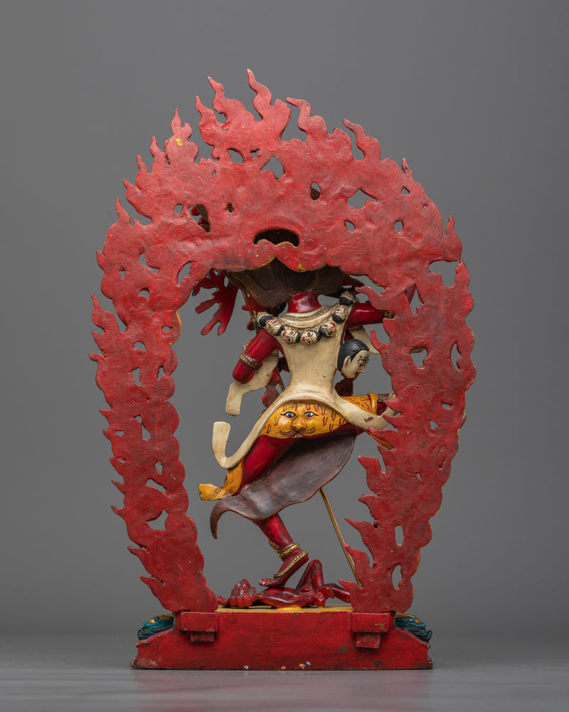 Dorje Phagmo Red Colored Statue | Embodiment of Feminine Wisdom and Power