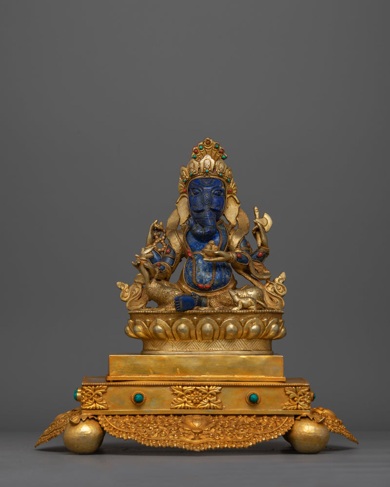 ganesh-hand-carved-lapis-stone