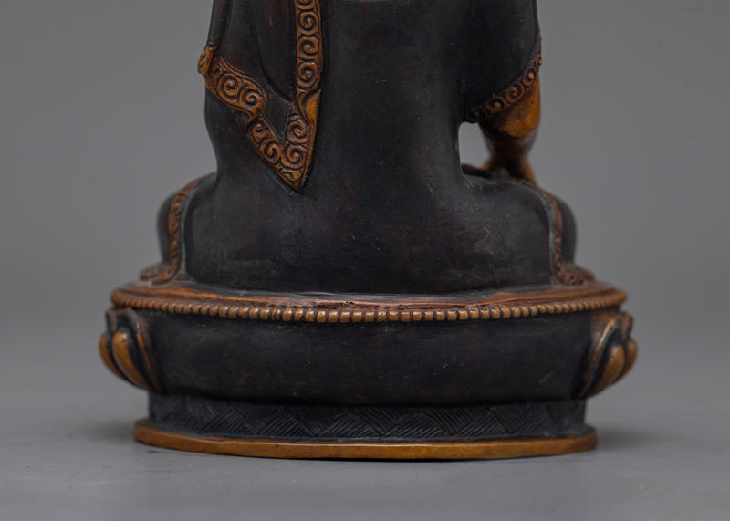 Shakyamuni Buddha Small-16cm-Oxidized Statue | Essence of Tranquility