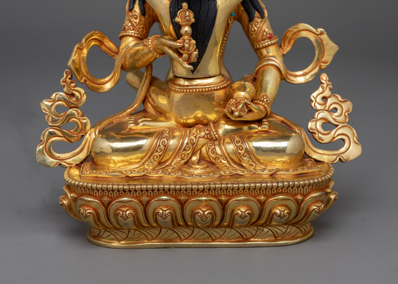 Vajrasattva with Consort Sacred Union Statue | Handcrafted Symbol of Enlightenment