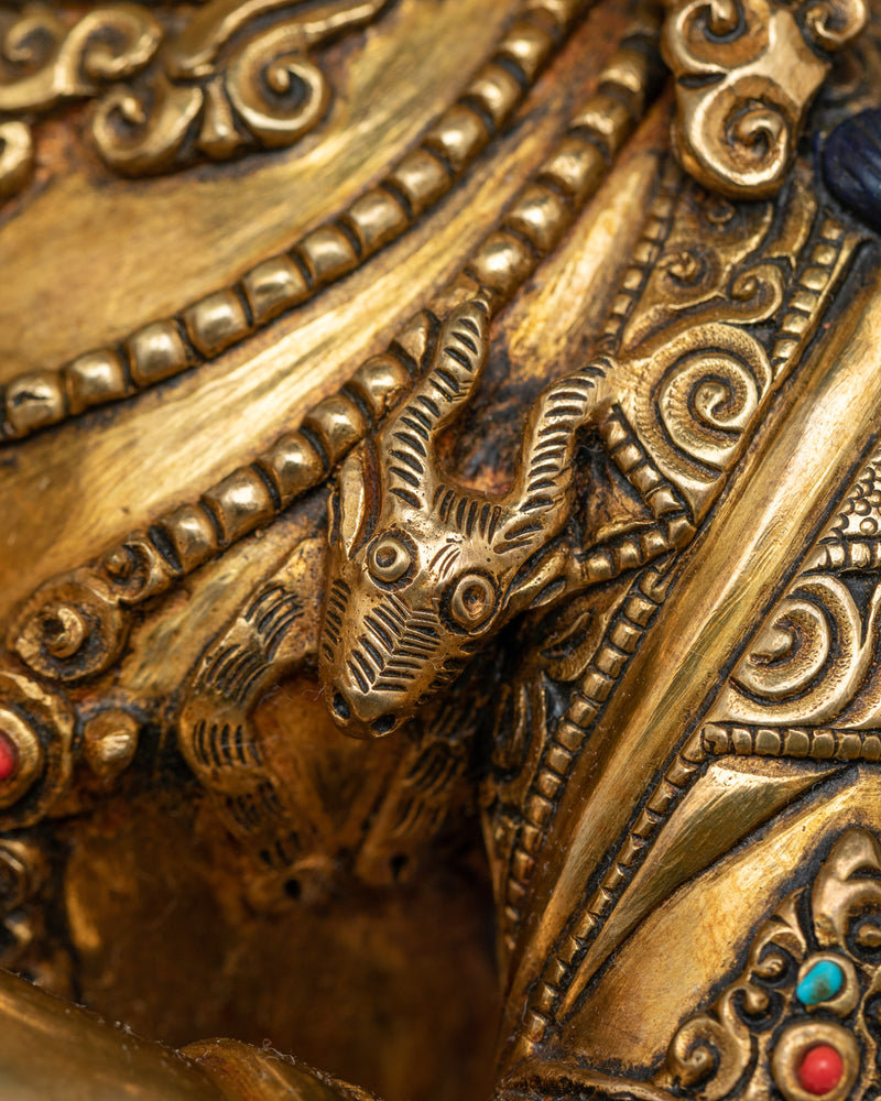 Chenrezig 48cm Gold Gilded Statue | Handcrafted Symbol of Compassion