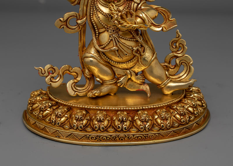 Vajrapani Heruka Deity Statue | Handcrafted Symbol of Power to Overcome