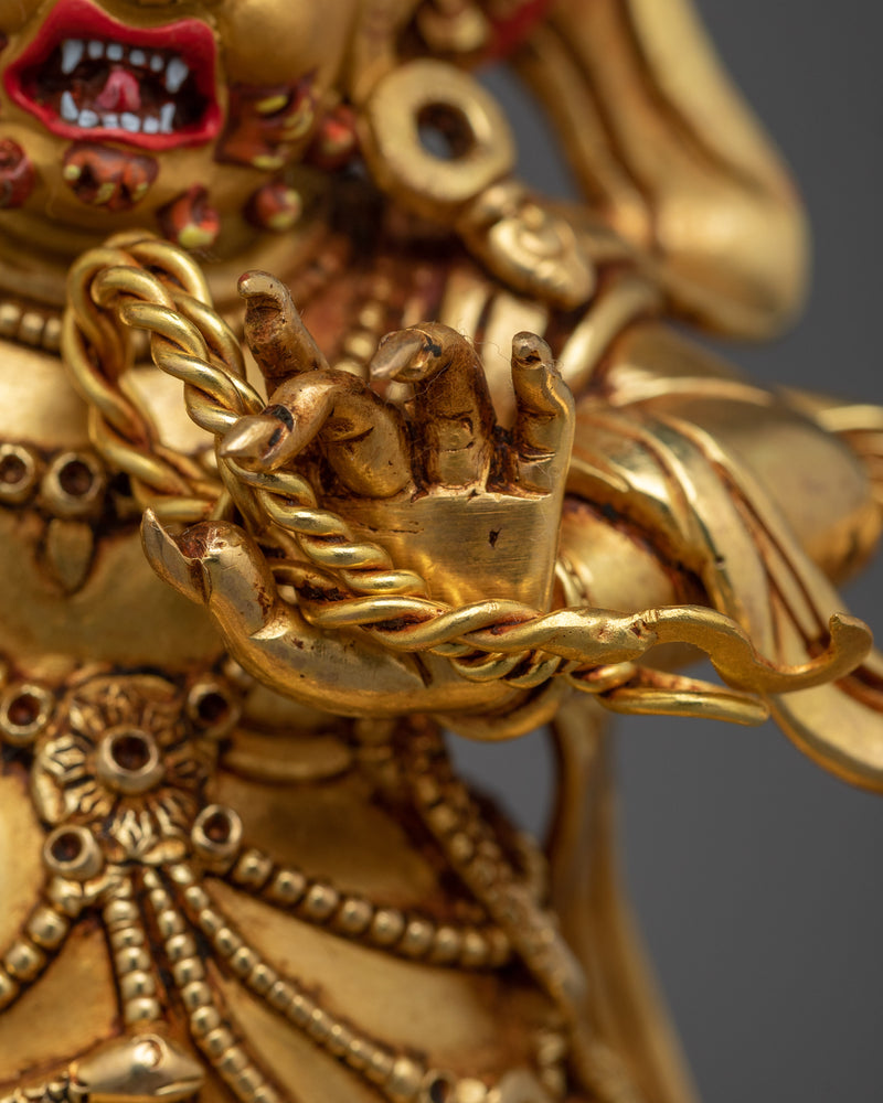 Vajrapani Heruka Deity Statue | Handcrafted Symbol of Power to Overcome