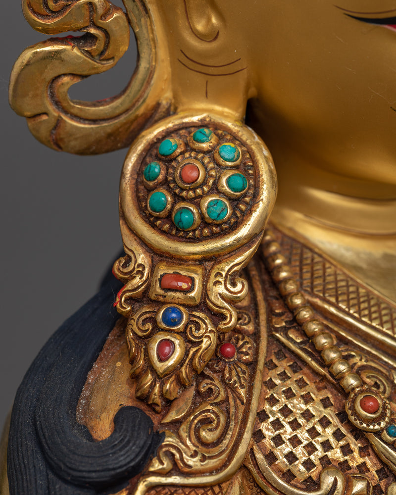 Handcrafted Guru Rinpoche Statue | Exquisite Symbol of Enlightenment Tantric Master