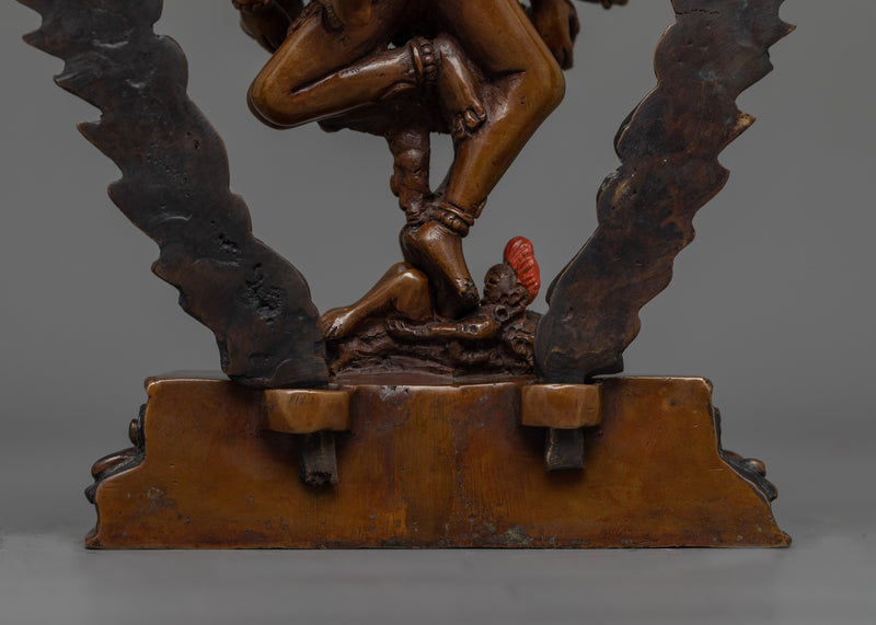 Hevajra Oxidized Statue | Emblem of Esoteric Wisdom