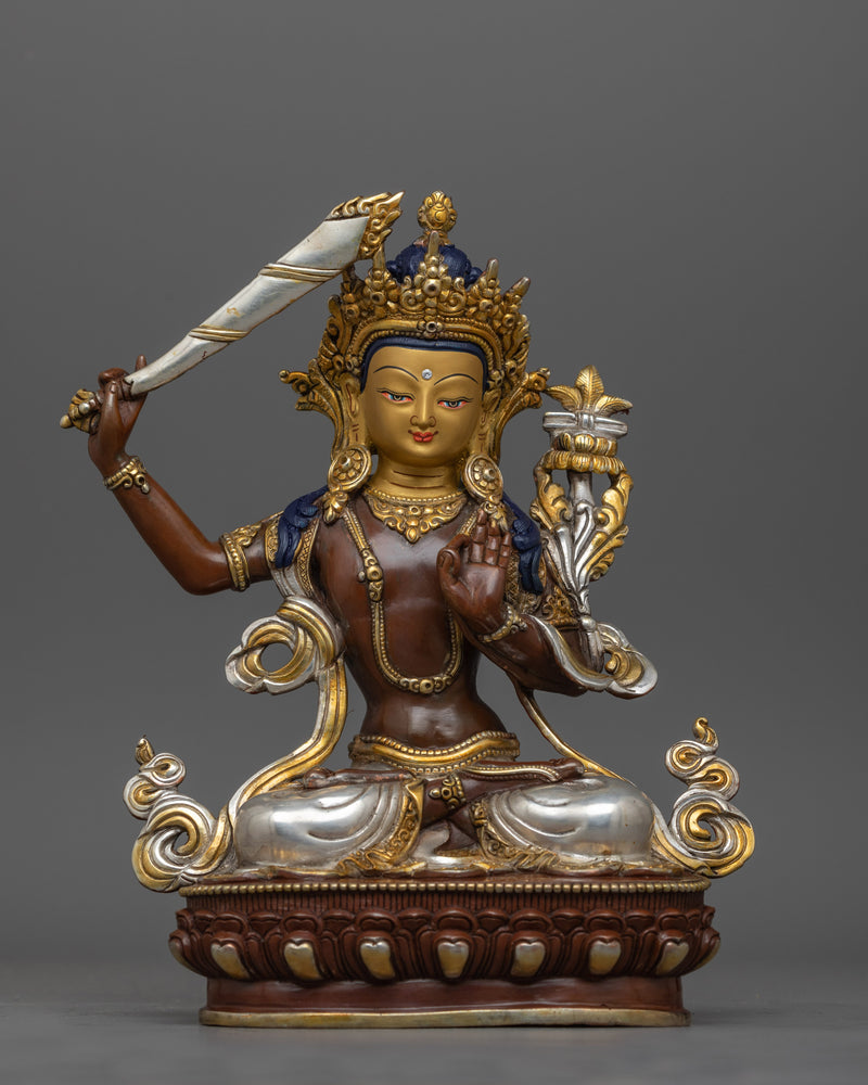 manjushri-silver-plated-oxidized