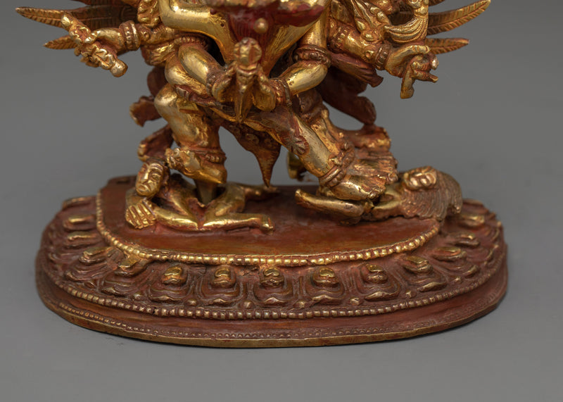 Vajrakilaya Handmade Small Statue | Embodiment of Spiritual Power