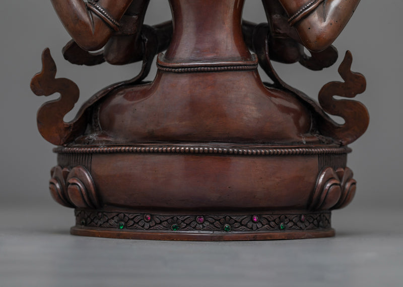 Chenrezig 26cm Handcrafted Statue | Beacon of Compassion