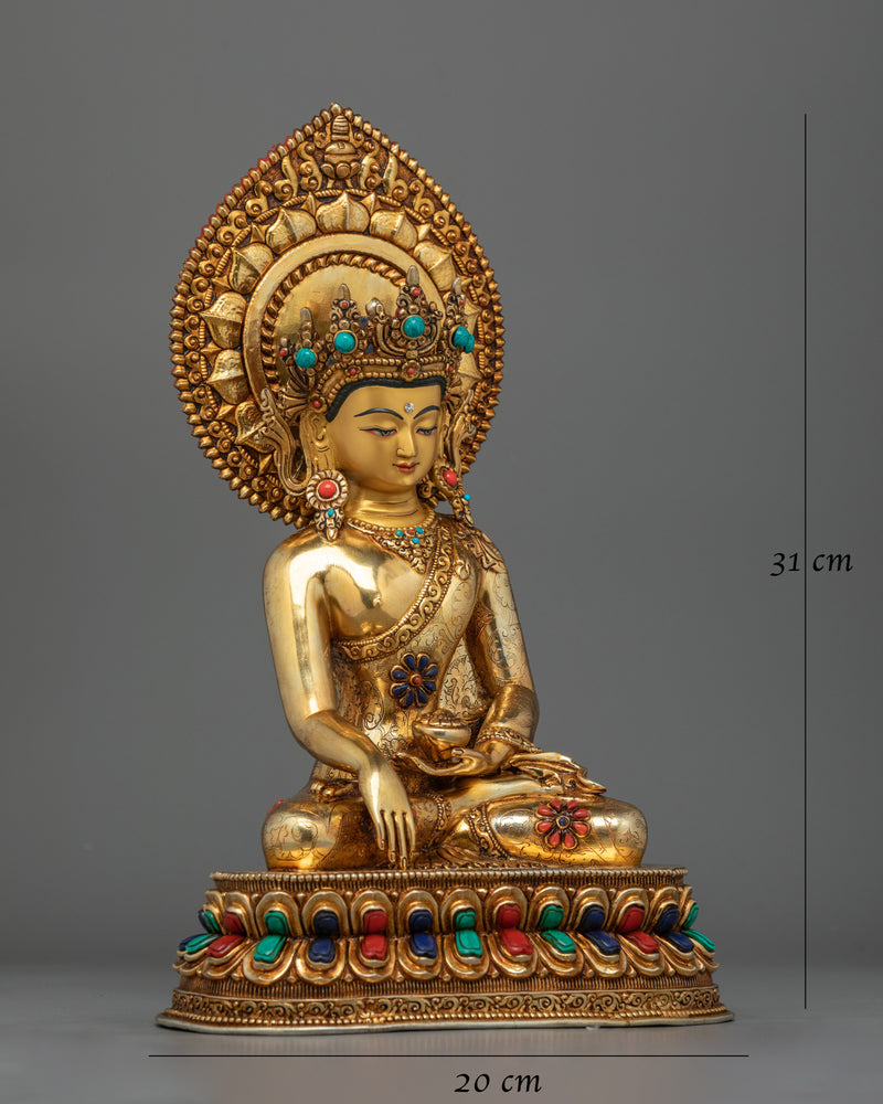 Shakyamuni Buddha A Majestic Enlighten Teacher Statue | Embodiment of Wisdom