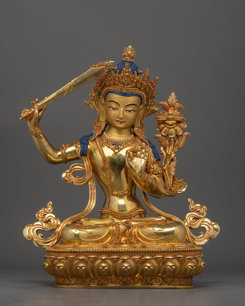 manjushri-handmade-gold-gilded