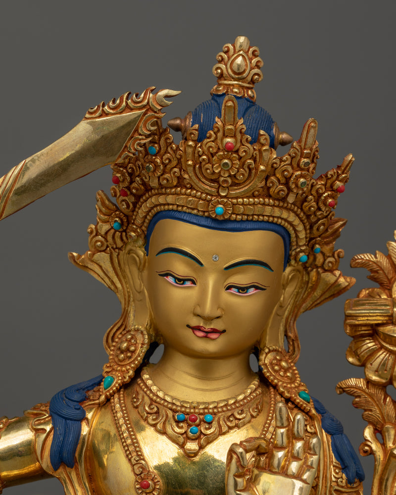 manjushri-handmade-gold-gilded