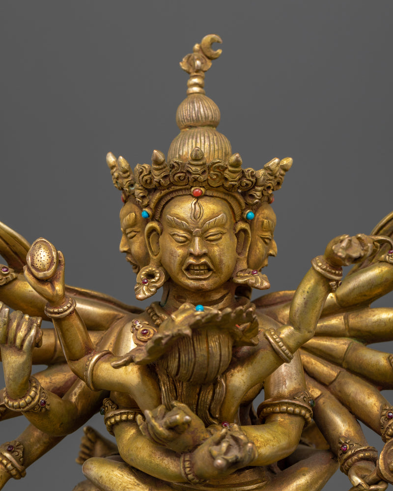 handmade-kalachakra-gold-gilded