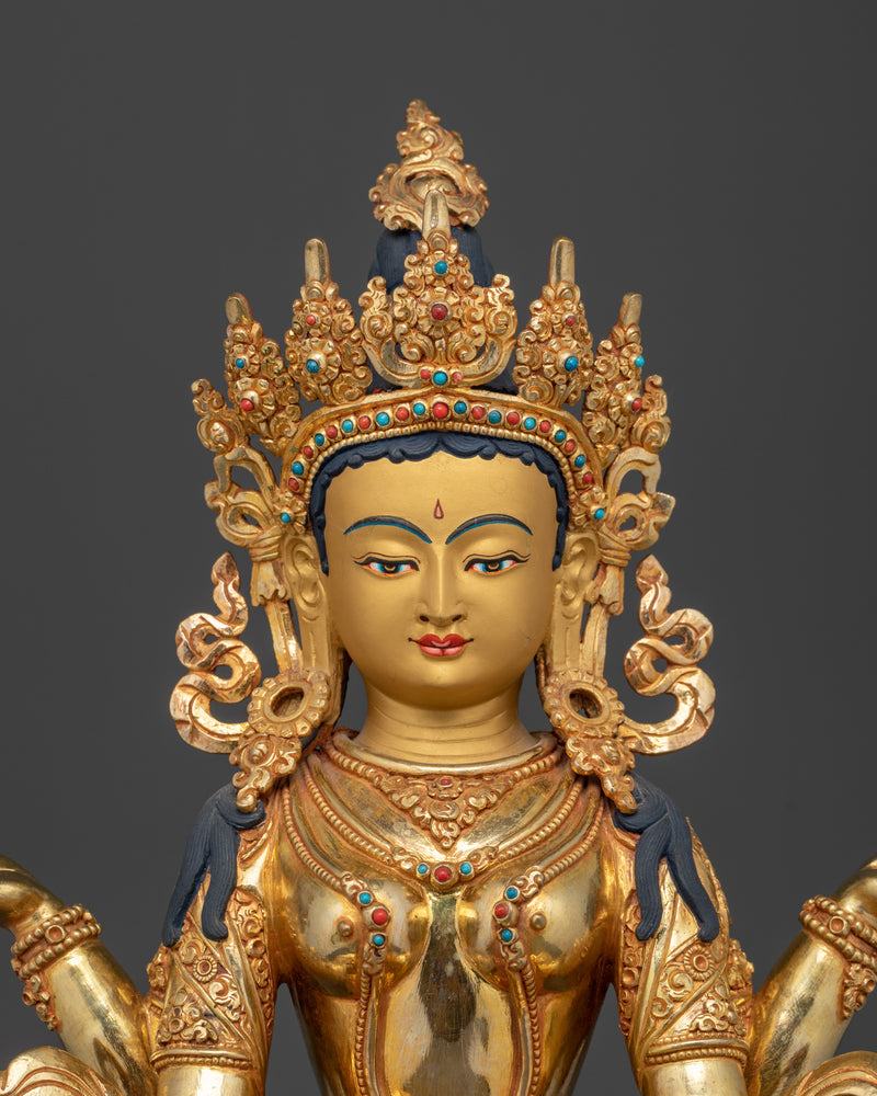 prajna-paramita-handmade-gold-gilded